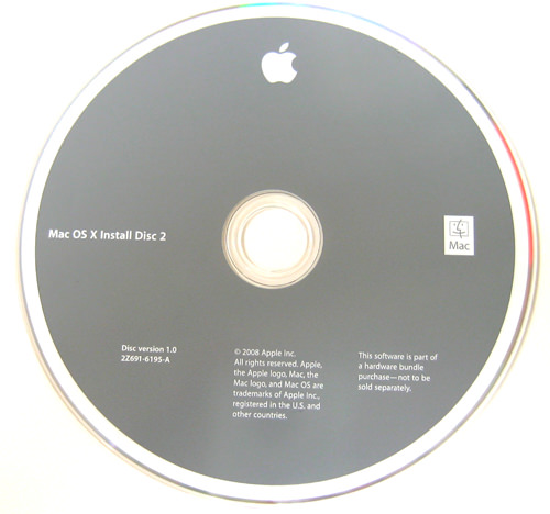 apple snow leopard cd